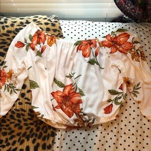 Forever 21 Off the Shoulder Top